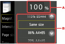 Imagen: pantalla táctil